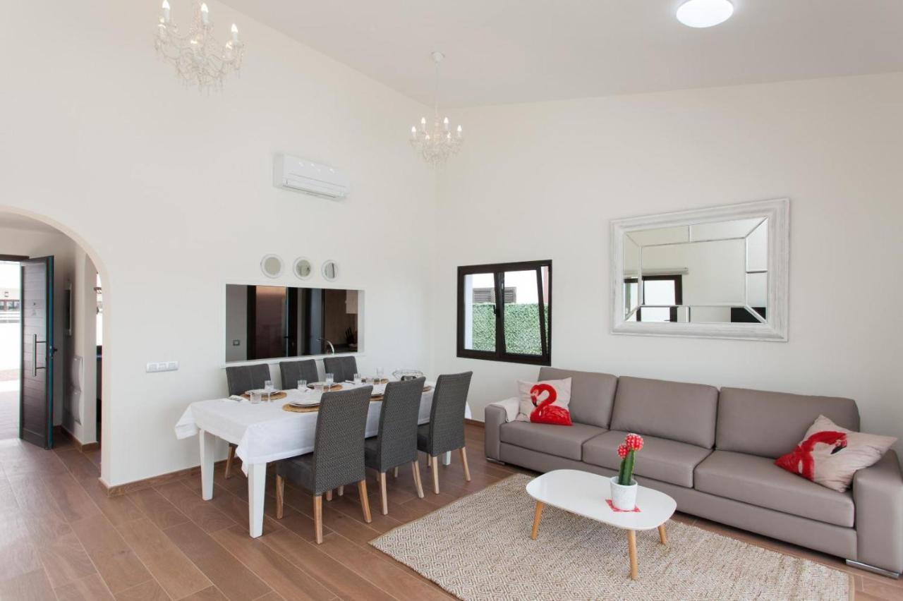 Golf&Family Villa Diamante - private Pool, BBQ, Seaview Caleta De Fuste Esterno foto