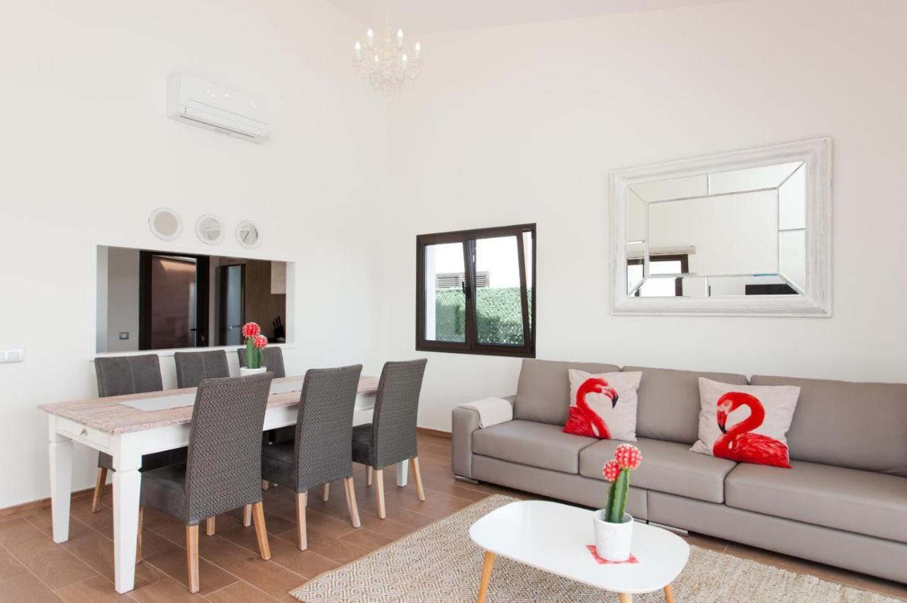 Golf&Family Villa Diamante - private Pool, BBQ, Seaview Caleta De Fuste Esterno foto