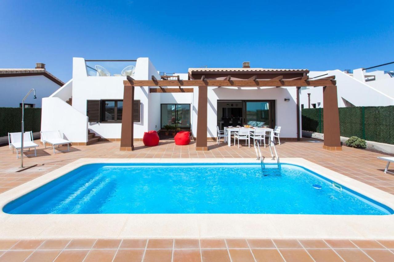 Golf&Family Villa Diamante - private Pool, BBQ, Seaview Caleta De Fuste Esterno foto