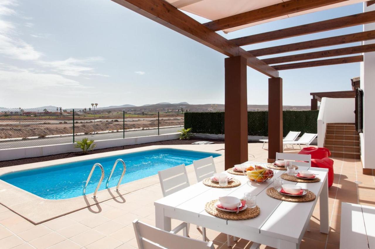 Golf&Family Villa Diamante - private Pool, BBQ, Seaview Caleta De Fuste Esterno foto